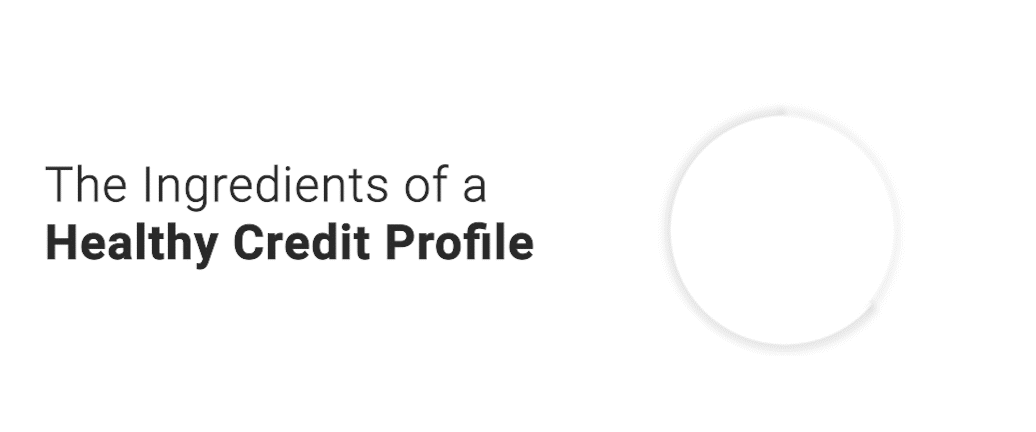 Healthy credit profile